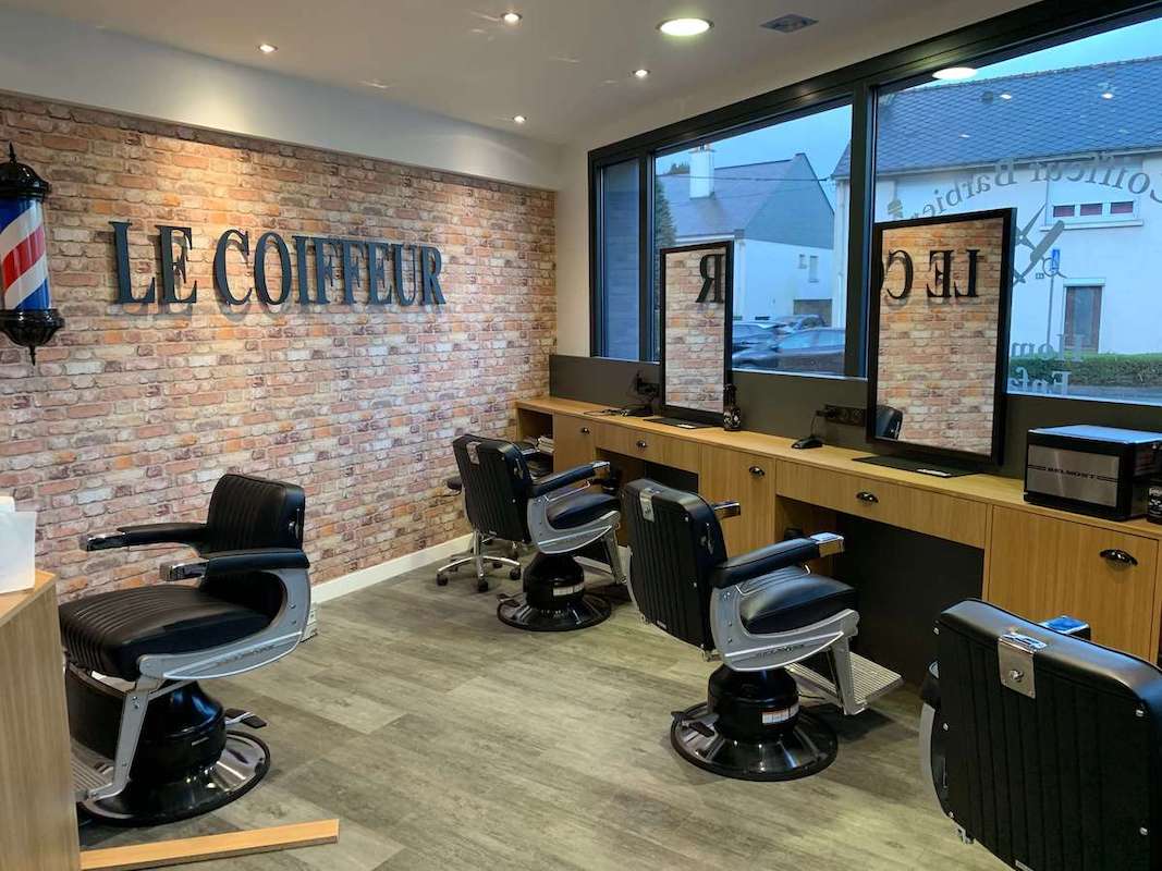 Rénovation globale d'un salon de coiffure à La Chapelle sur Erdre
