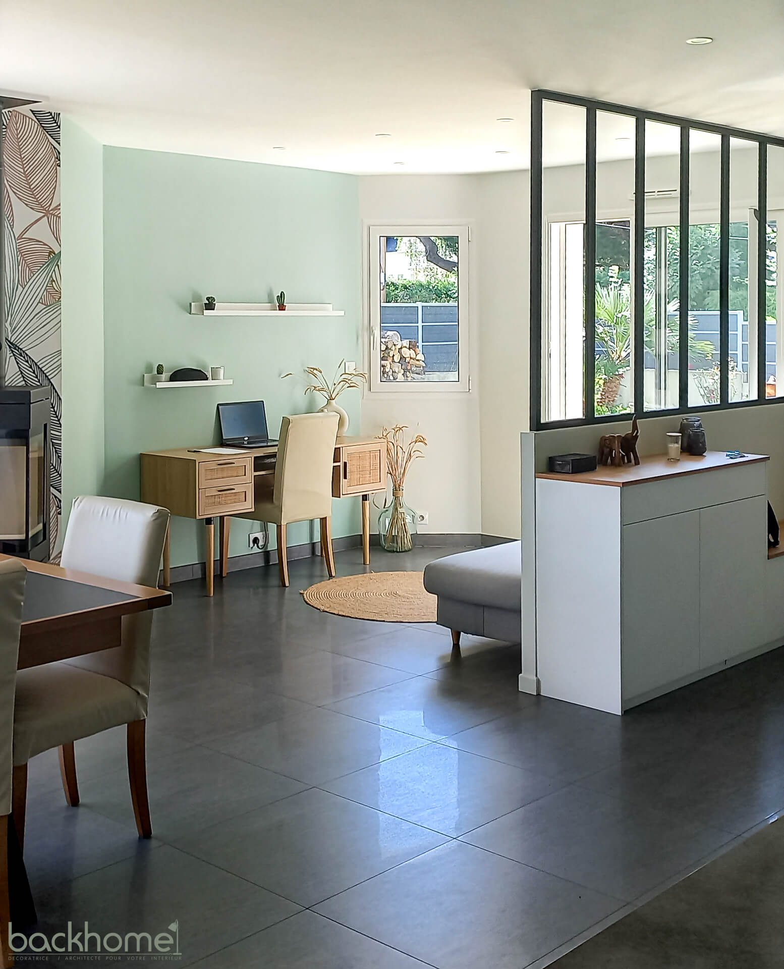 bureau rénové architecture intérieure Treillières
